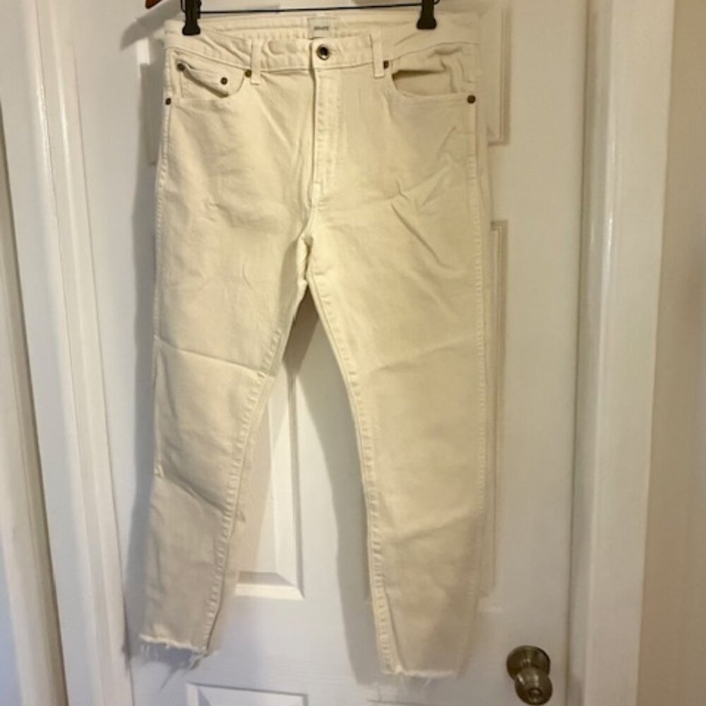 Khaite denim, Style Alissa, off white, size 30/10